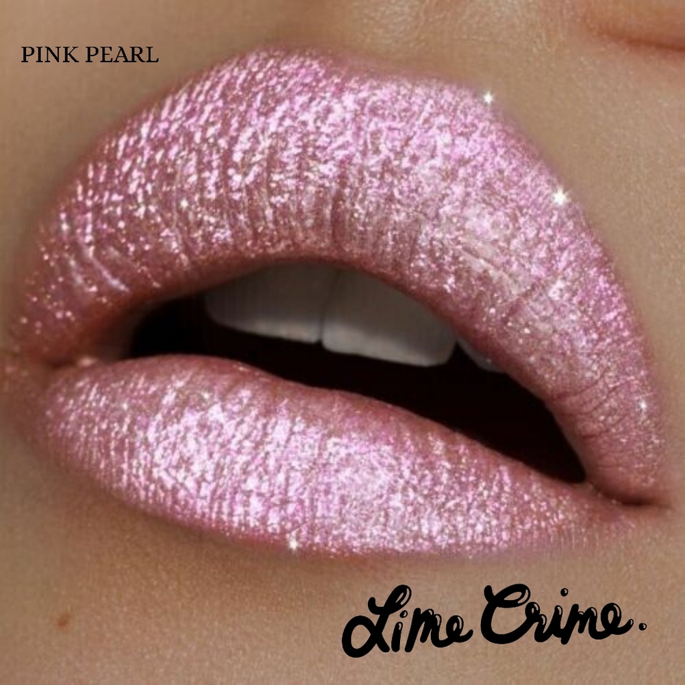 Lime Crime - Diamond Crushers Lip Topper - Pink Pearl - Full size, Rare,…